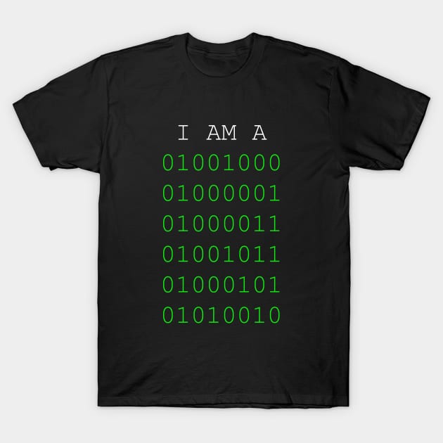 Programmer and hacker geek T-Shirt by MunaNazzal